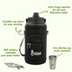 1 Gallon Water Bottle Insulated 128oz Stainless Steel Water Jug