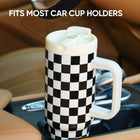 Black checkered Atlist tumbler feature image