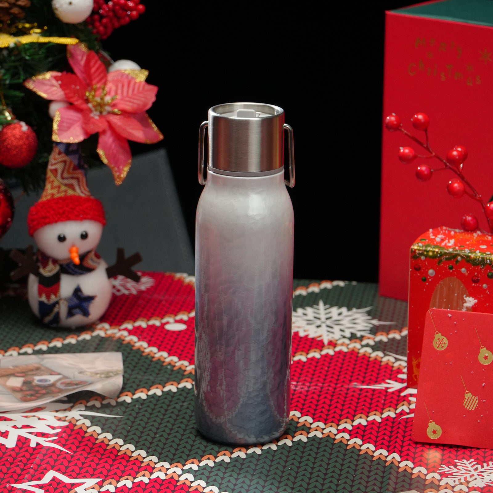 16 oz Stainless Steel Insulated Water Bottle