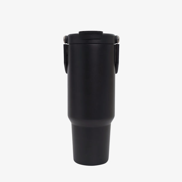 40oz Tumbler With Carrying Handle black